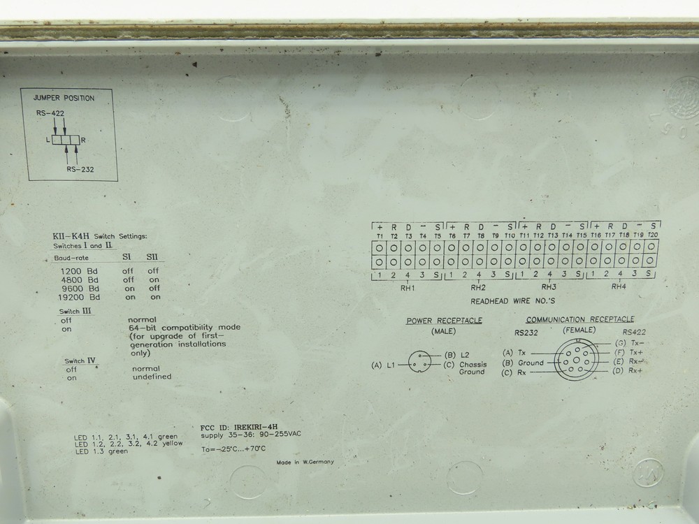 Pepperl Fuchs IREKIRI-4H Microlog System Control System Data Logger
