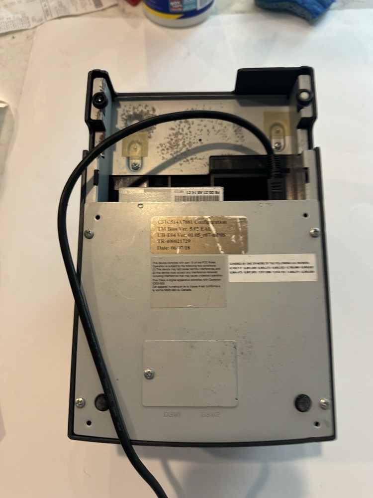 Epson TM-U220B M188B POS Receipt Printer Ethernet Tested