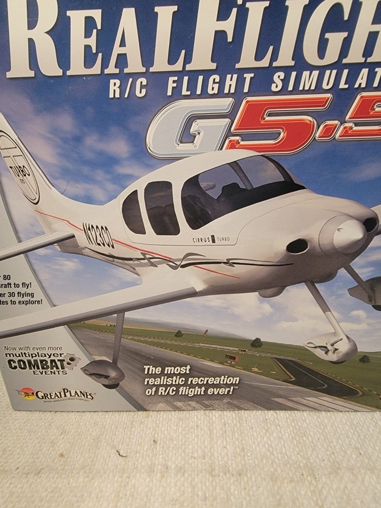 Real Flight Remote RC Flight Simulator G5.5 w InterLink Elite Controller