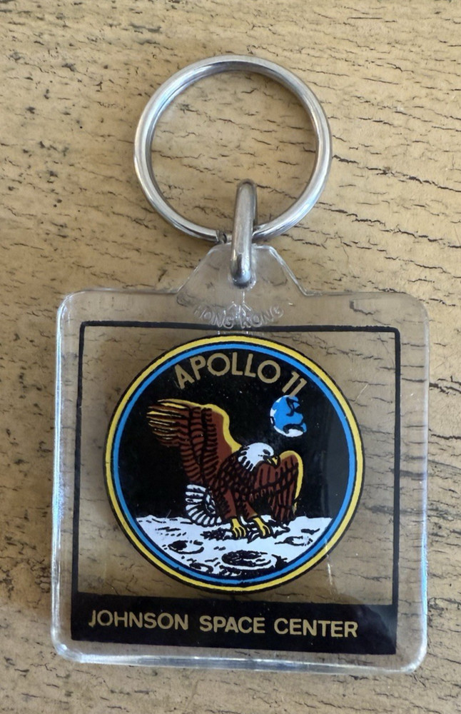 Apollo 11 Johnson Space Center Keychain