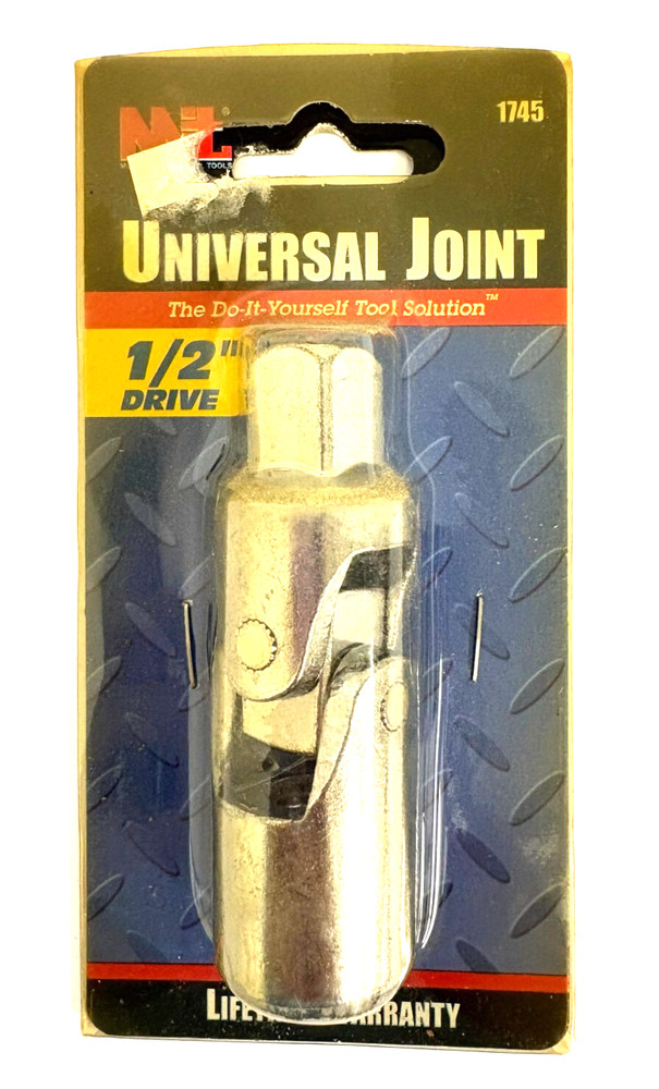 1/2" DRIVE UNIVERSAL JOINT CHROME SOCKET MIT #1745
