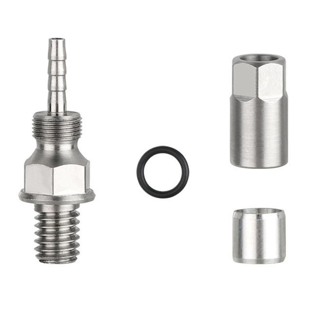 Brake Hose Olive Caliper Adapter Bicycle Maintenance Installation Friendly
