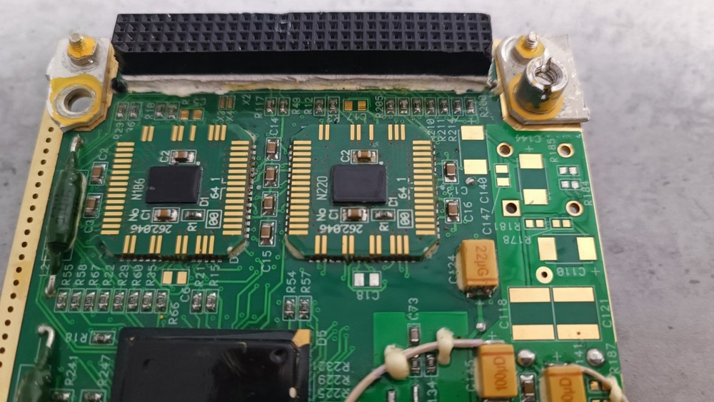 Rare Specialized digital processor module of the radio navigation system, radar.