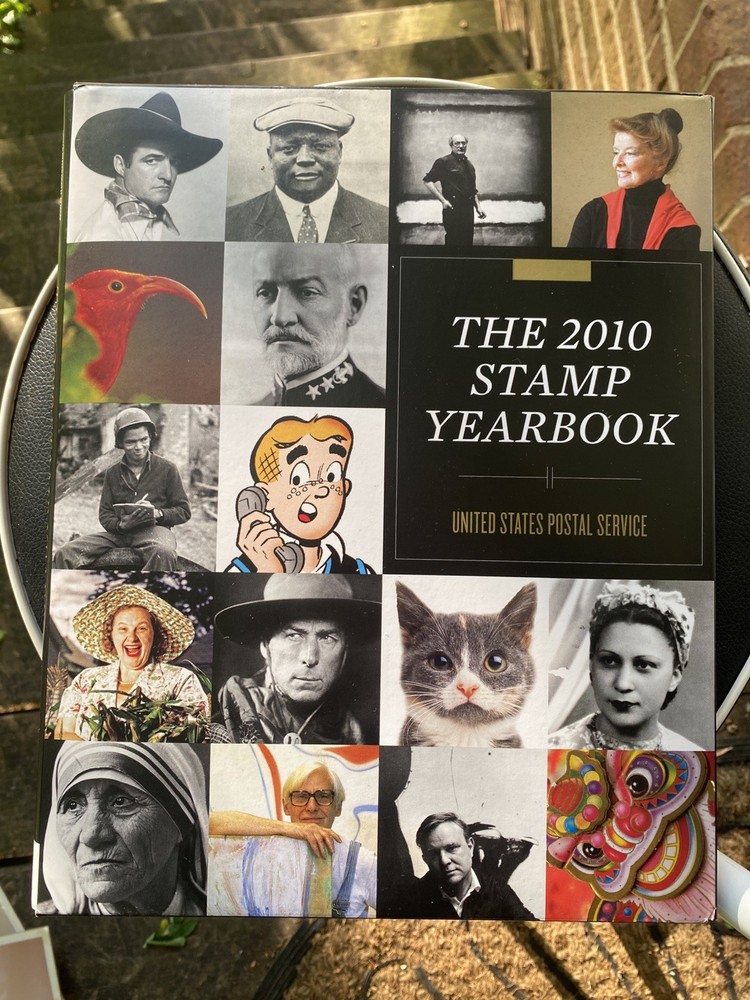 The 2010 Stamp Yearbook w/ Sleeve US Stamps Book Postal Service No Stamp Packet