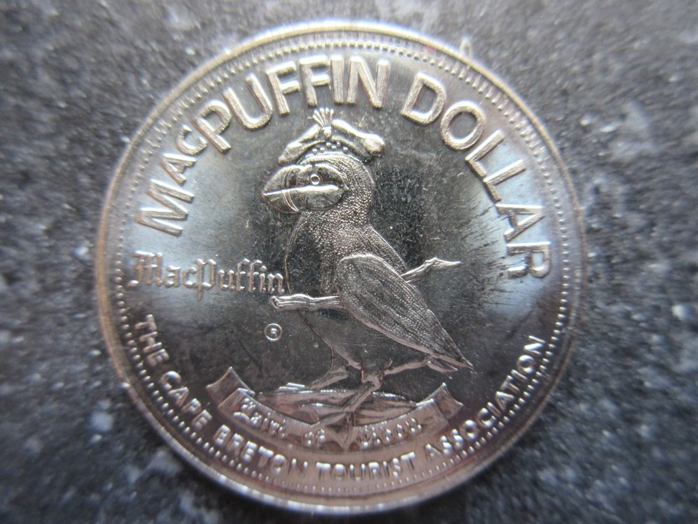 1984 Cape Breton MacPuffin Dollar Silver Dart