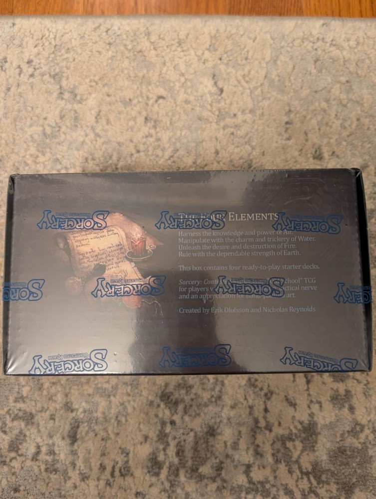 Sorcery Contested Realm Beta Precon Box The Four Elements Sealed English