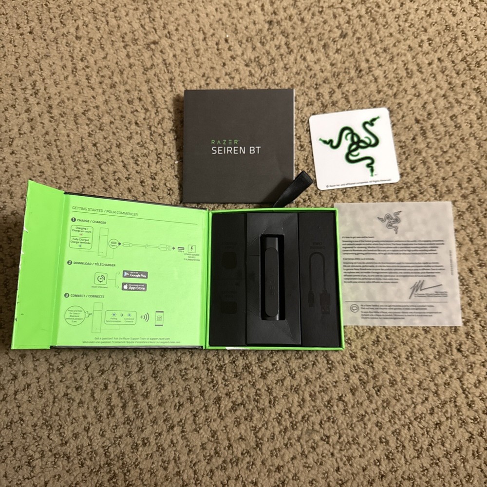 NEW Razer Seiren BT Bluetooth Microphone for Mobile Streaming