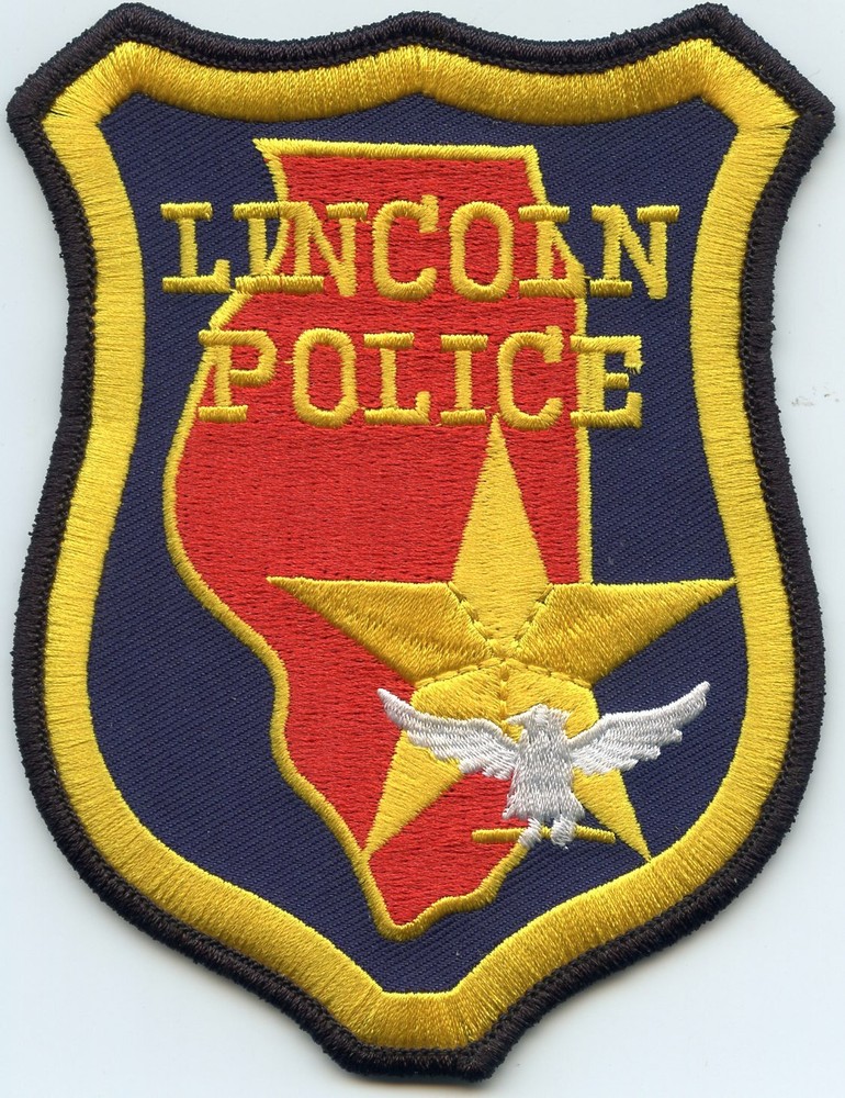 LINCOLN ILLINOIS IL POLICE PATCH