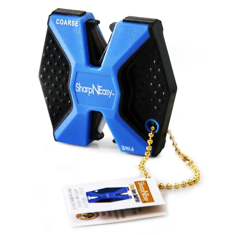 AccuSharp 334C Sharp-N-Easy 2-Step Coarse/Fine Knife Sharpener, Blue