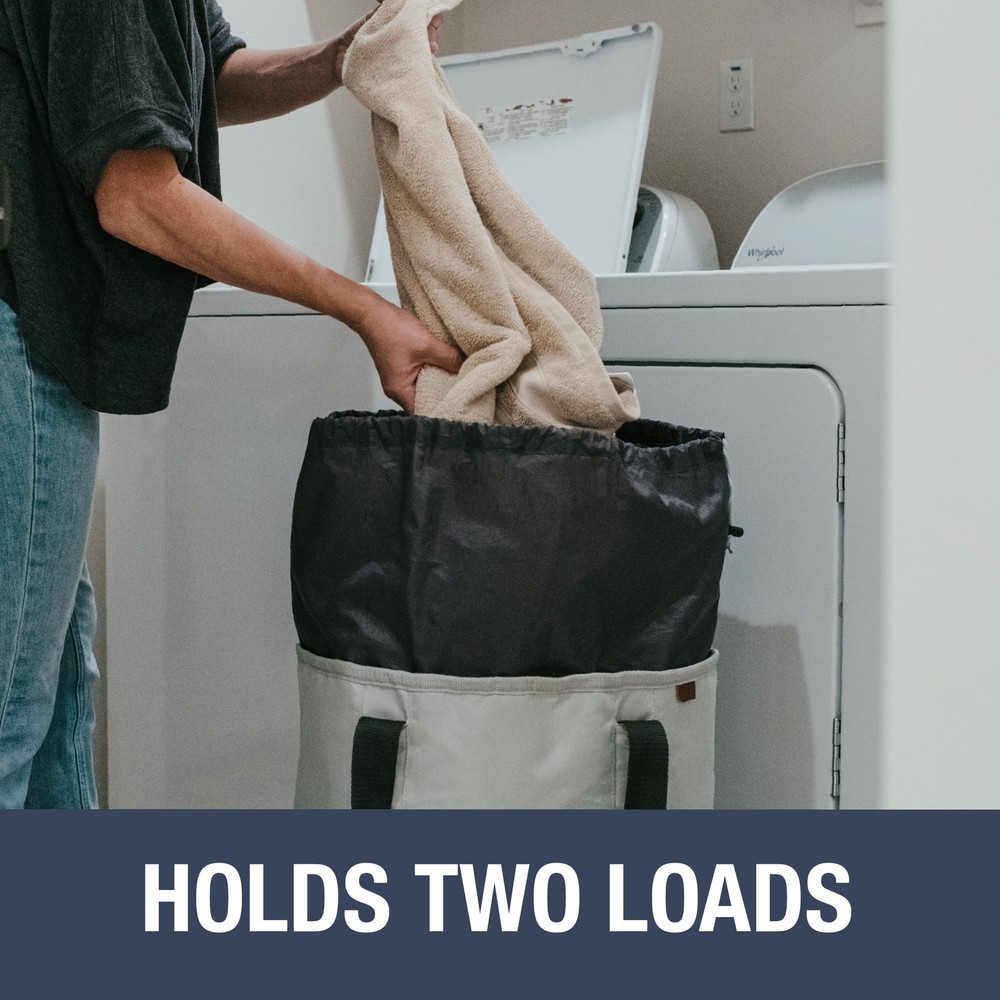 Laundry Duffel Luxe Stone Gray/Shadow Gray
