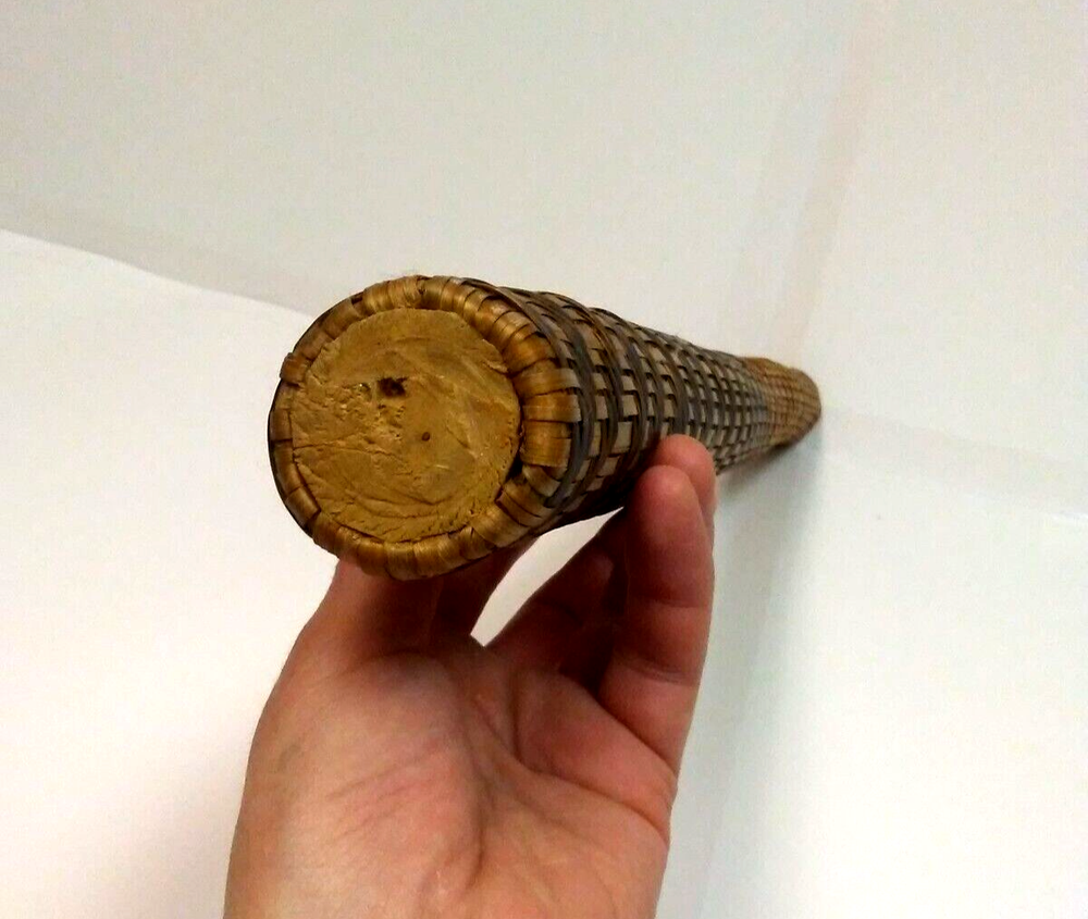 Native American Woven Rain Stick Rainmaker Percussion