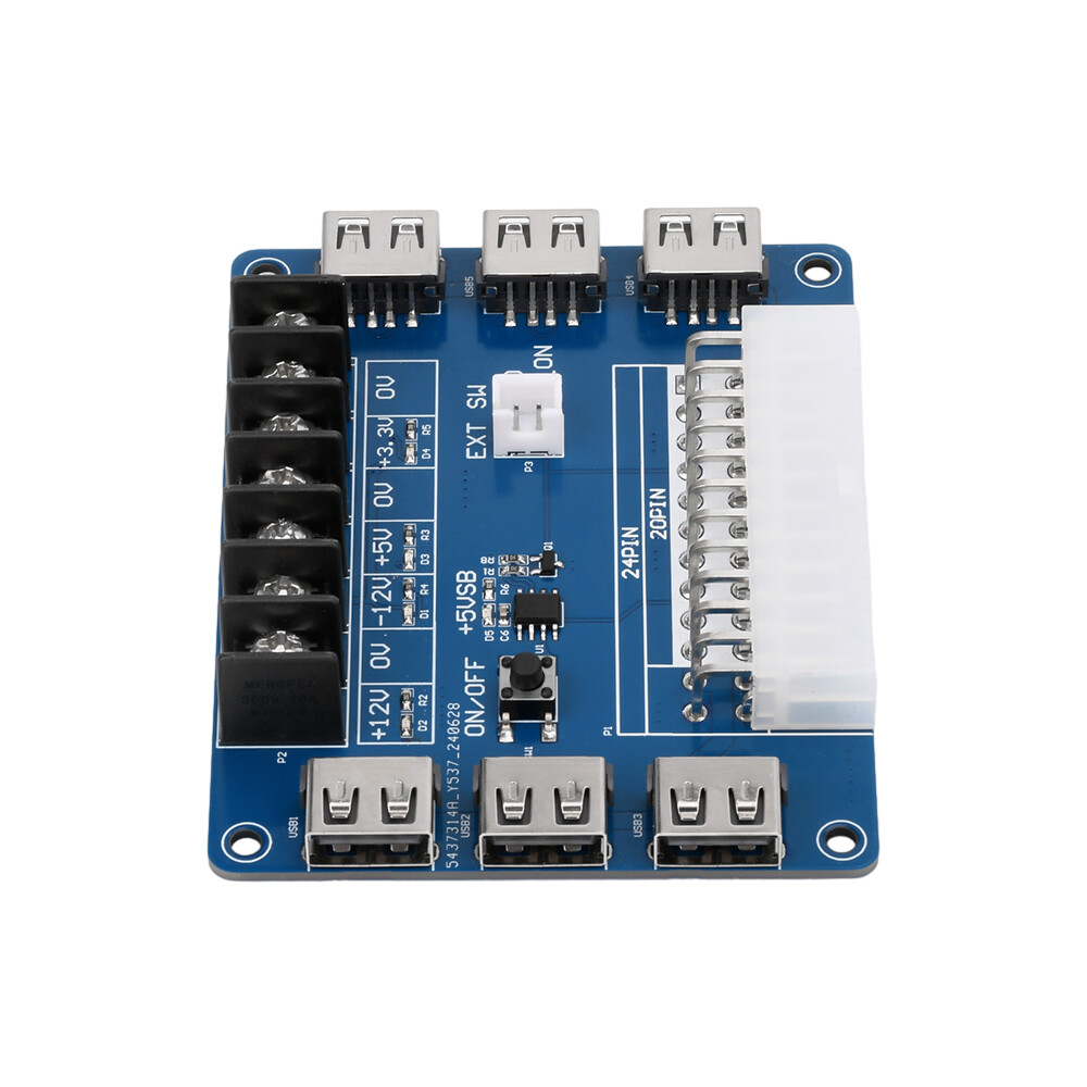 ATX Power Adapter Board USB Charging Desktop PowerSupply Breakout Adapter Module