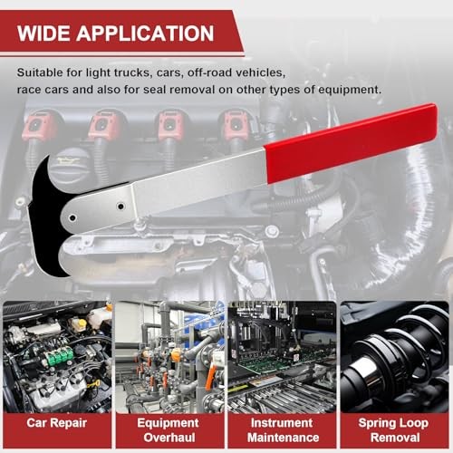 Seal Puller, 3rd Generation Oil Seal Removal Tool with 30% Thicker Dual Hook