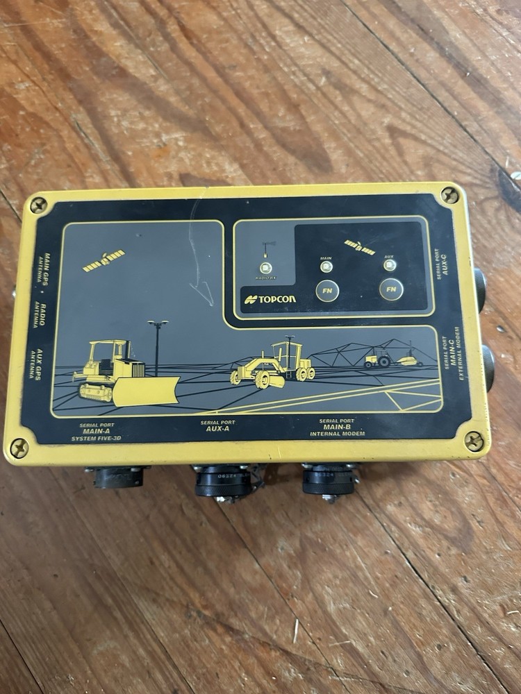 TOPCON SYSTEM FIVE 9901 RTK GPS MACHINE CONTROL,3D-MC,DOZER,GRADER,SCRAPER, uhf
