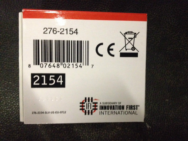 VEX ROBOTICS 276-2154 LINE TRACKER (NEW)