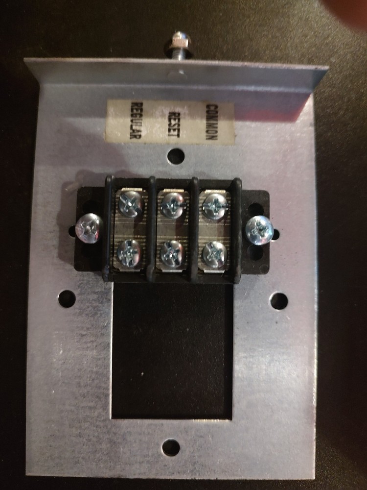 TWO Commercial School Clocks with Surface Mounting Plates