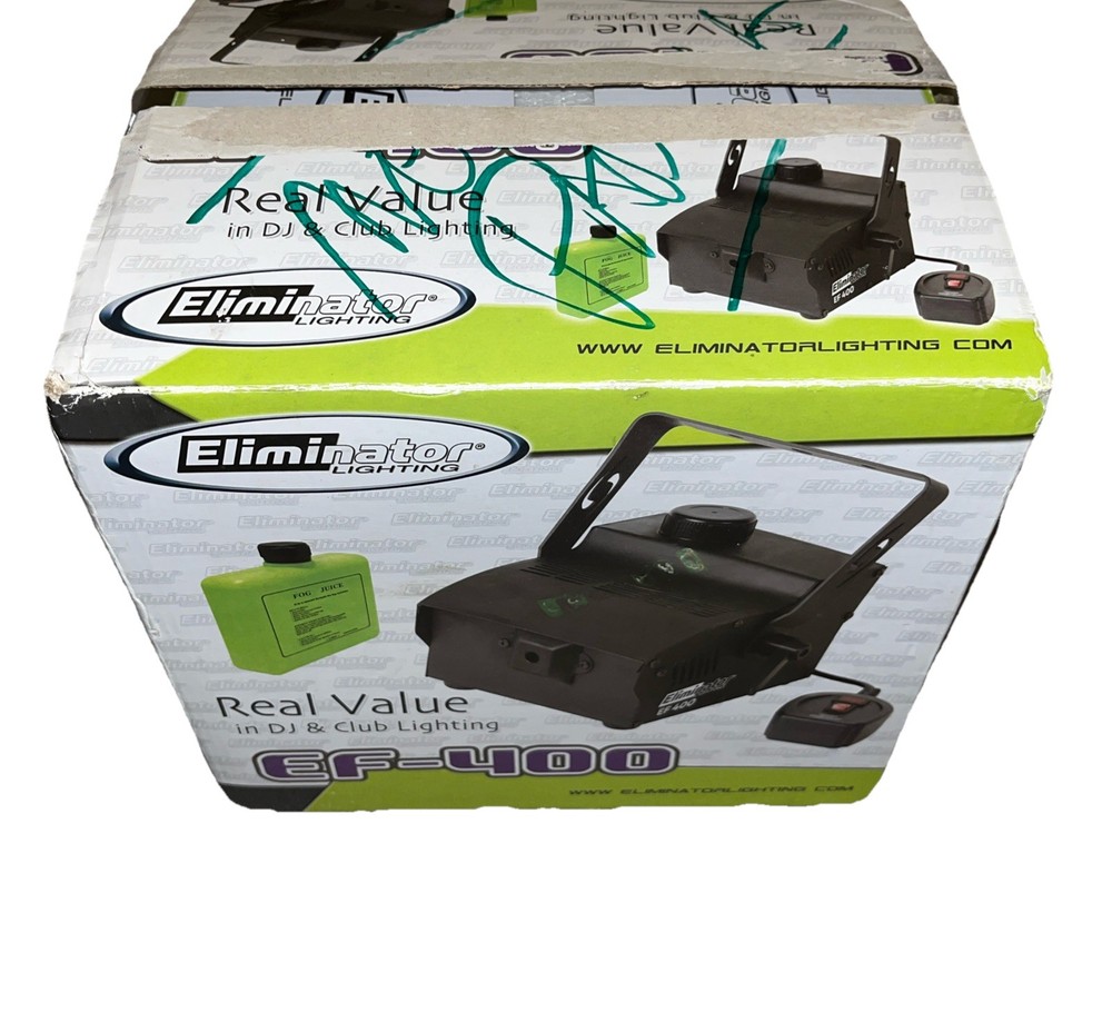 Eliminator EF- 400 Fog Machine- NEW IN BOX