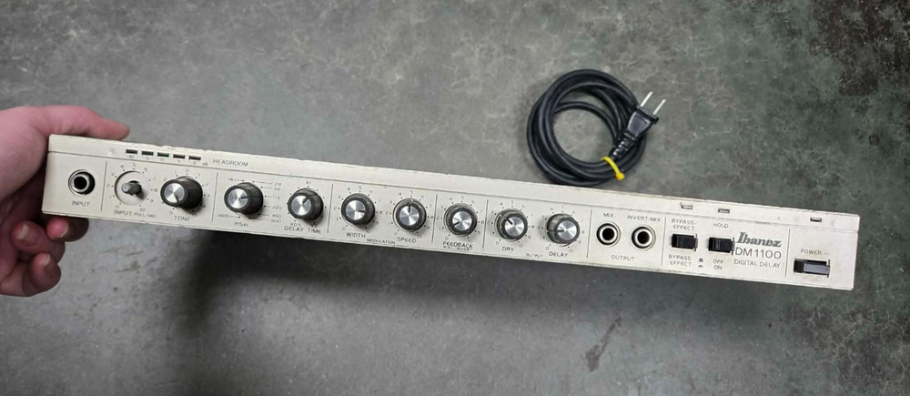 Ibanez DM-1100 Digital Delay, Delay Rack Effect