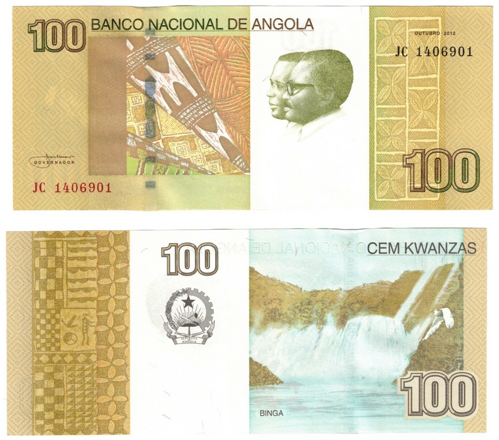 2012 Angola 100 Kwanzas Banknote P153a UNC