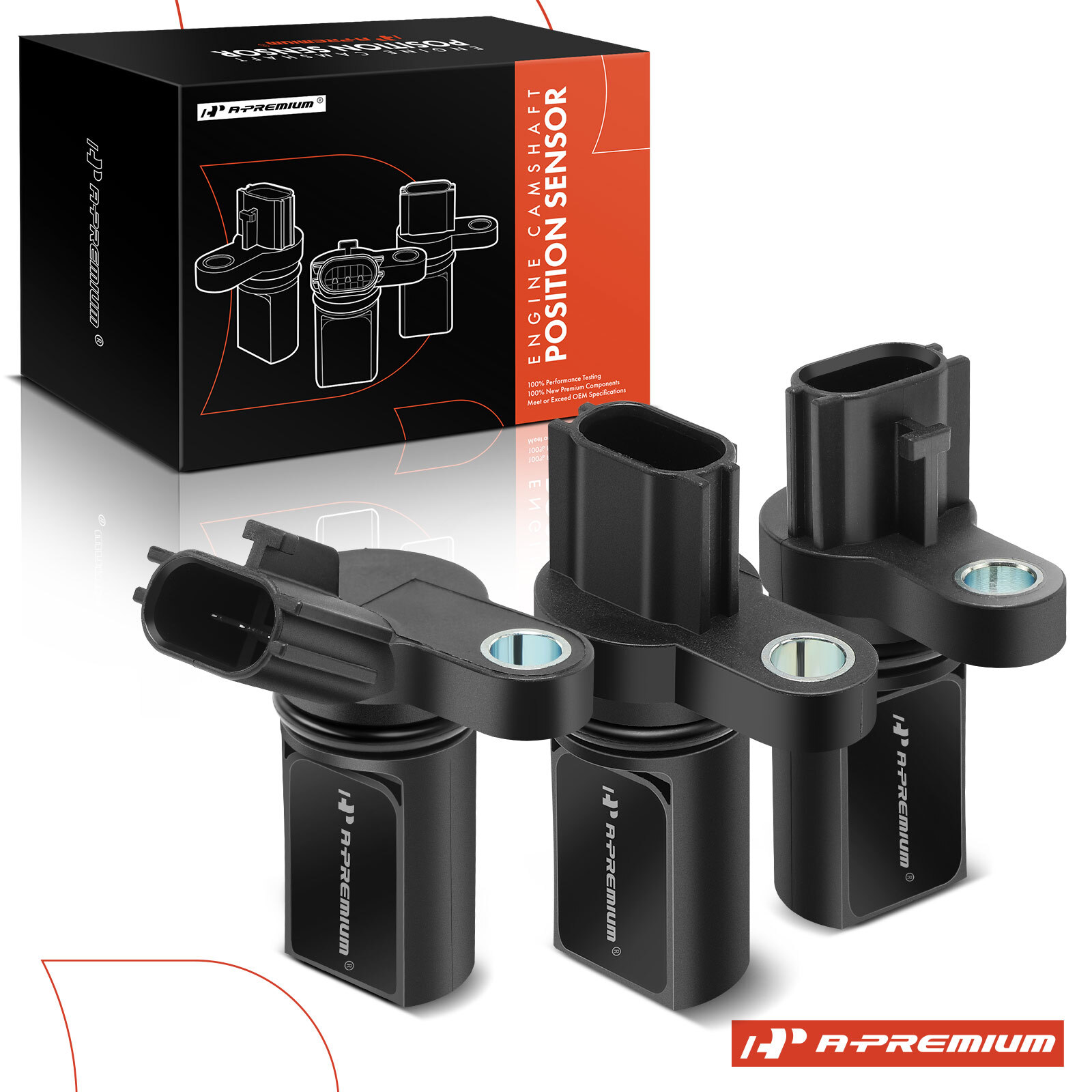A-Premium 3x Camshaft & Crankshaft Position Sensor for INFINITI G35 03-05 Nissan