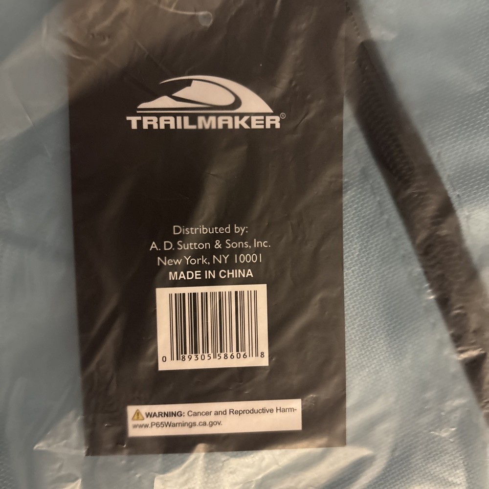 Trail maker Classic 17" Backpack w/Adjustable Padded Shoulder Straps- Light Blue