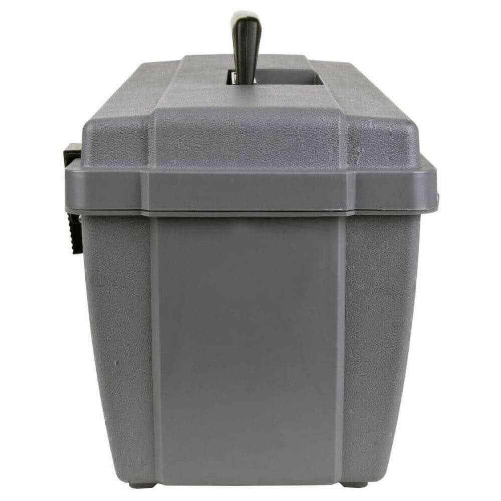 Flambeau 19800-2 Gray Utility Tool Box with Lift-Out Tray: 20.3" x 8.9" x 8.4"