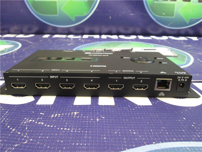 Crestron HD-MD4X2-4K-E, HDMI 1RU Rack Mounted Switcher