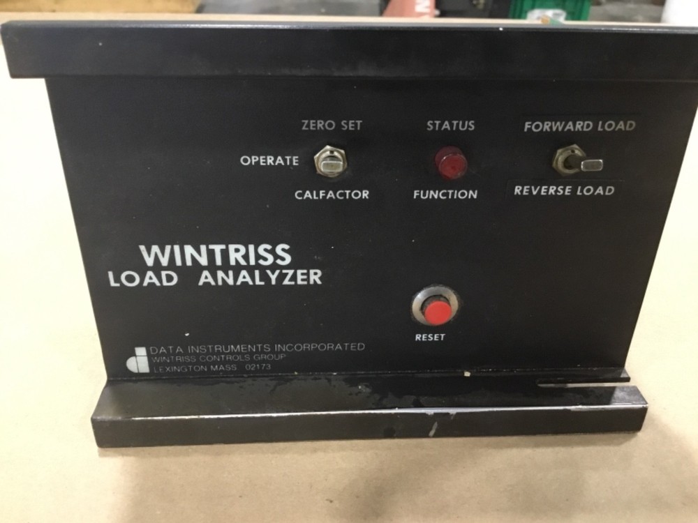 Data Instruments Wintriss Load Analyzer Forward/Reverse C-50478 C-50475 #022D15