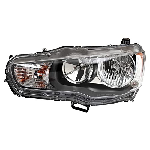 Left Driver Side Headlight Assembly Replacement for Mitsubishi Lancer 2009-2017