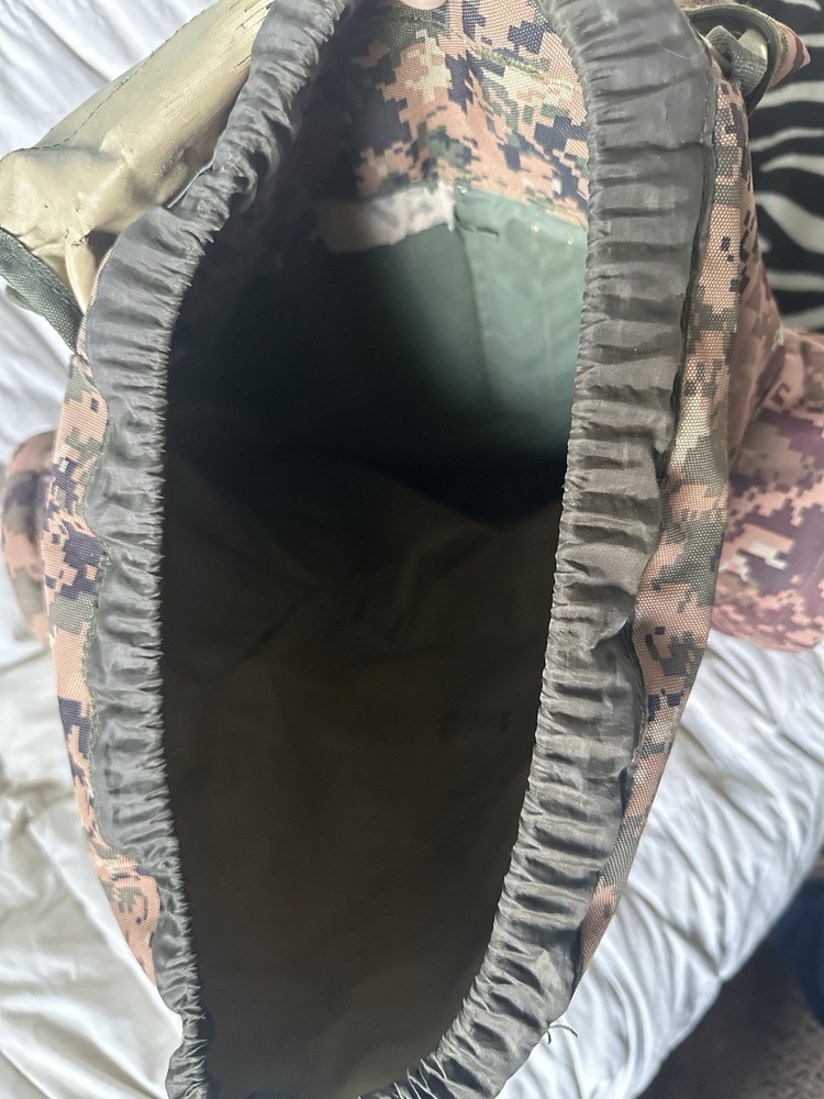 Mill Spec Plus Camo Backpack with Pockets On Both Sides