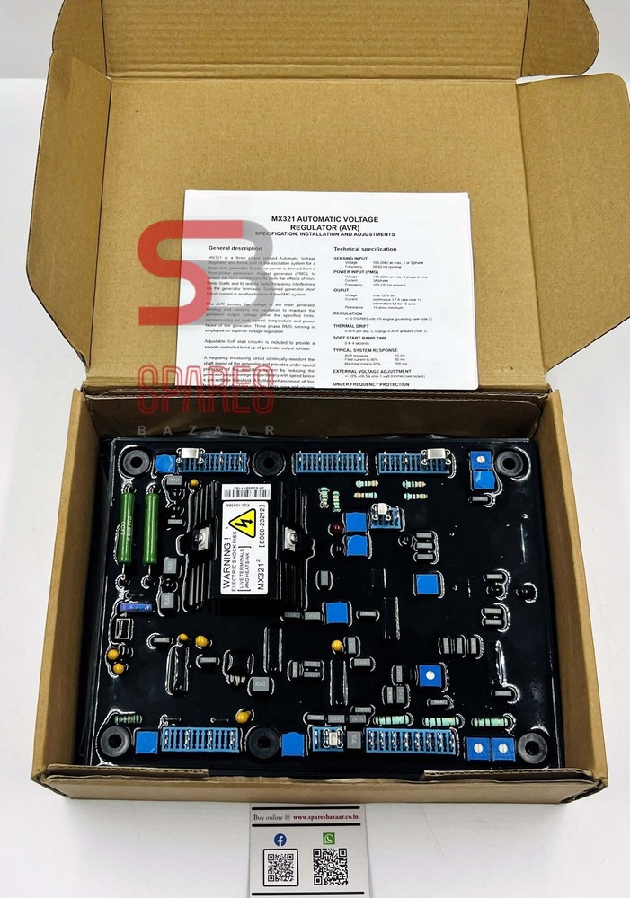 Stamford MX321 AVR, Automatic Voltage Regulator