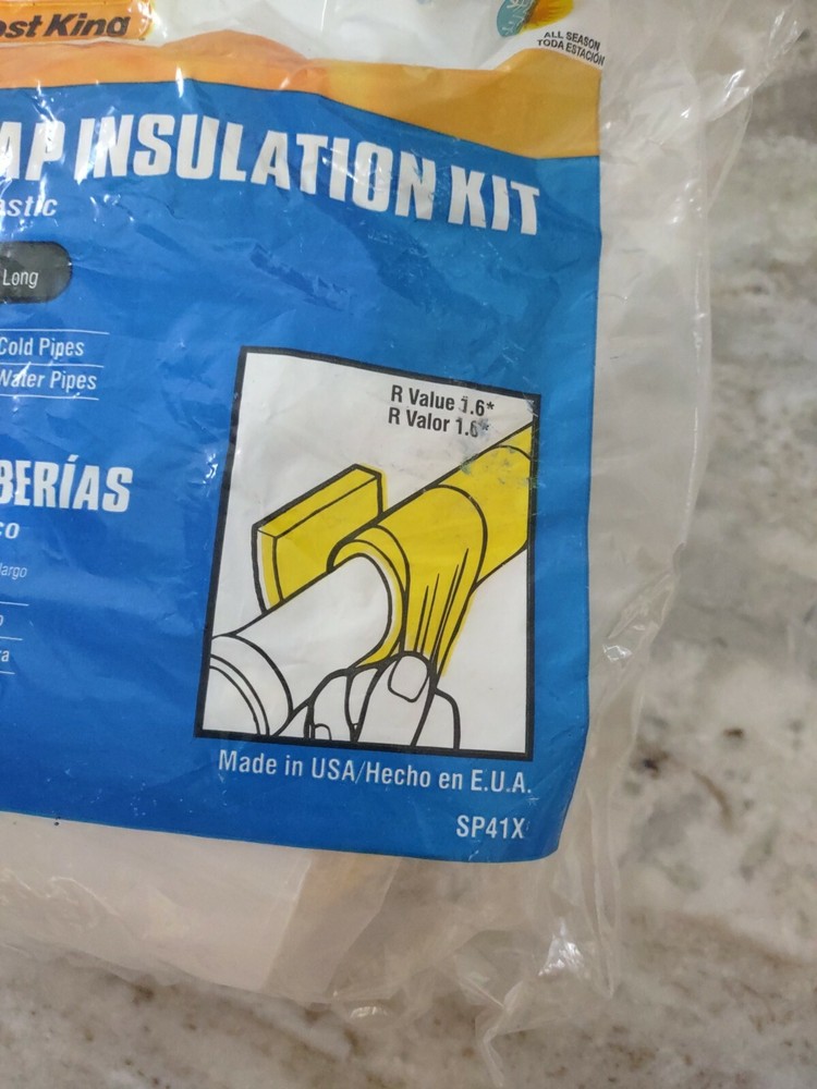 Pipe Wrap Insulation Kit