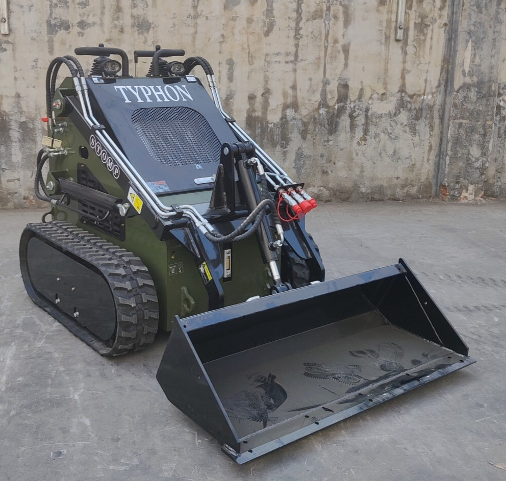 2025 NEW Skid-Steer Loader Tracked 22.1 HP Honda EPA Gasoline Engine 3 Hy Valves