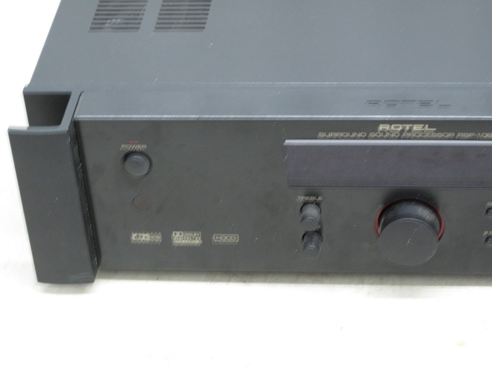 ROTEL RSP-1066 SURROUND SOUND PREAMPLIFIER & PROCESSOR No Remote