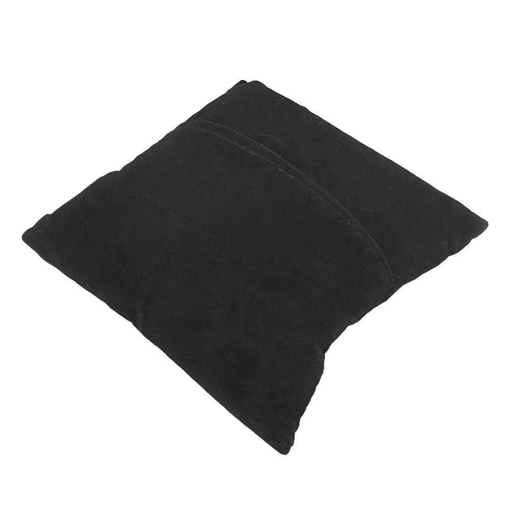 5Pc 4x4 Black Velvet Pillow Jewelry Bracelet Watch Display Showcase Collector