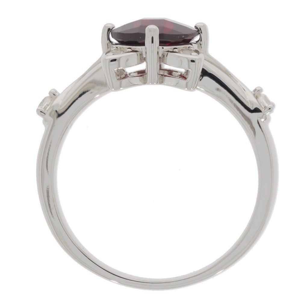 Sterling Silver Semi Mount Ring Setting Round RD 8x8mm Topaz