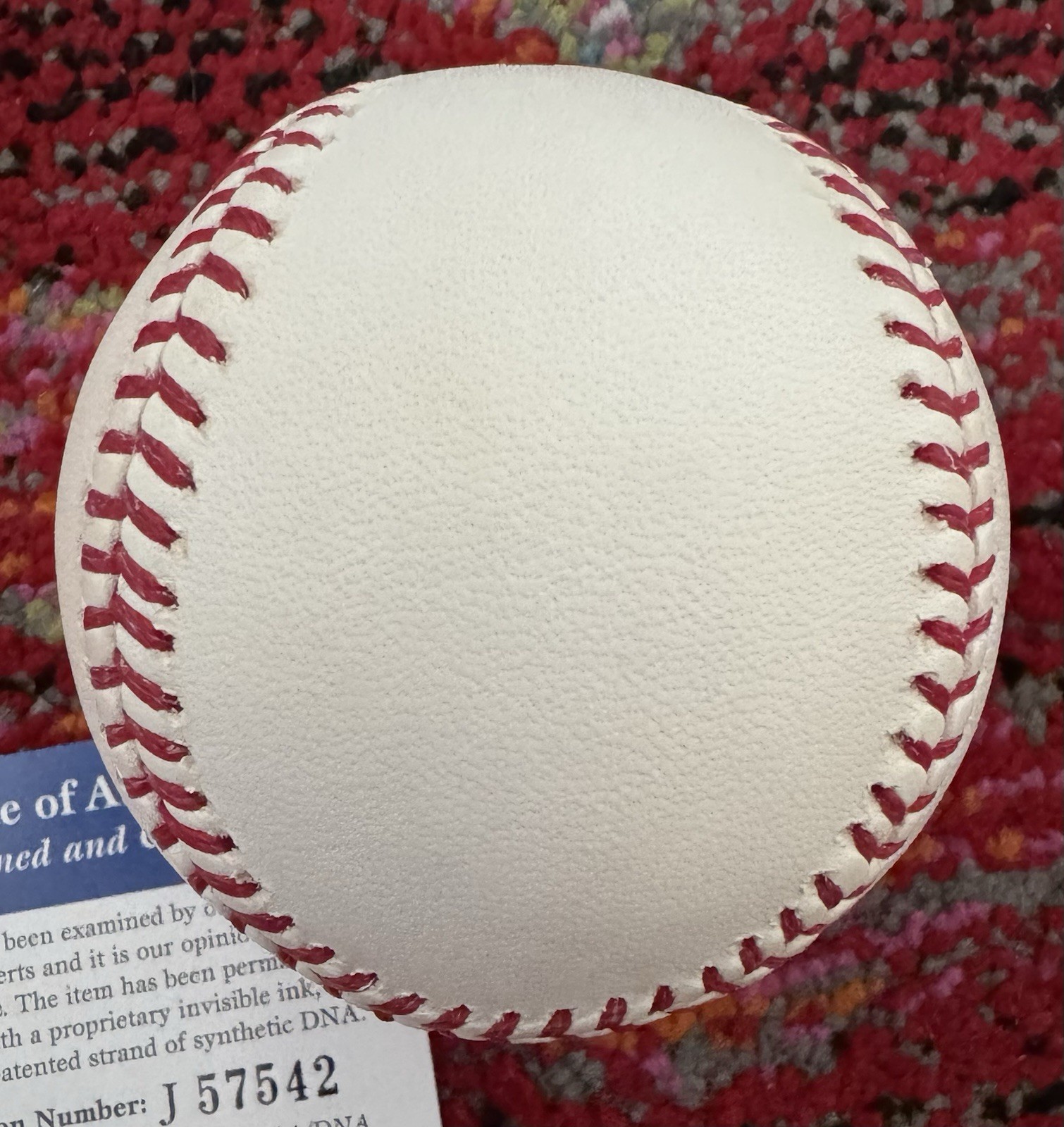 Randy Johnson Autographed OMLB Selig PSA Authentication