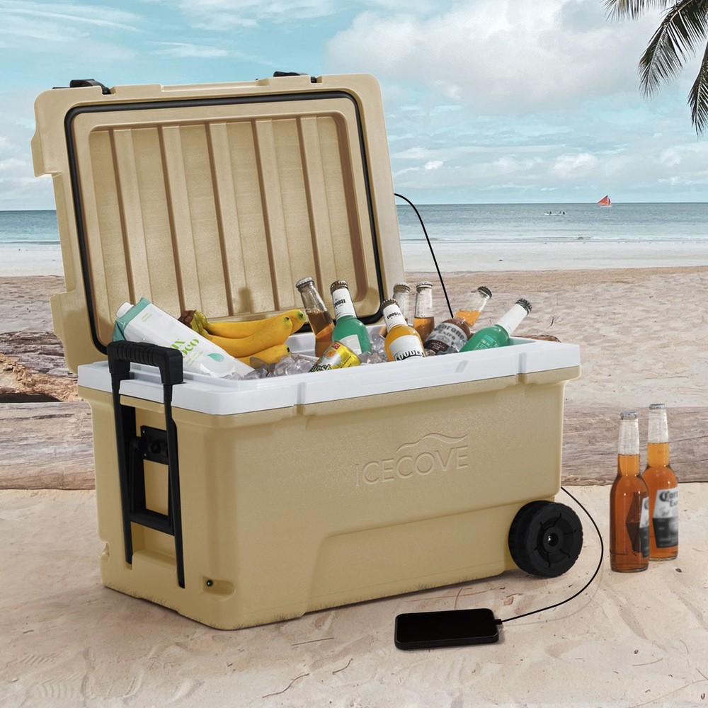 60QT Solar Cooler Mojave Desert Tan