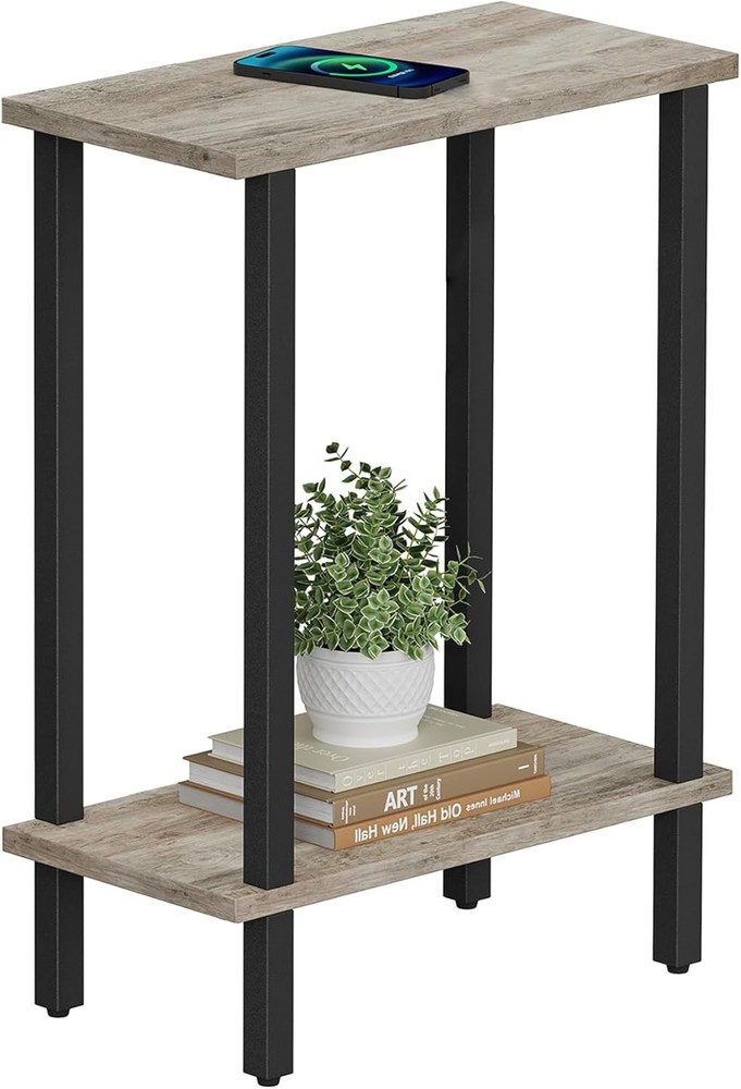 Small Side Table, Narrow End Table, Skinny Sofa Table, Slim