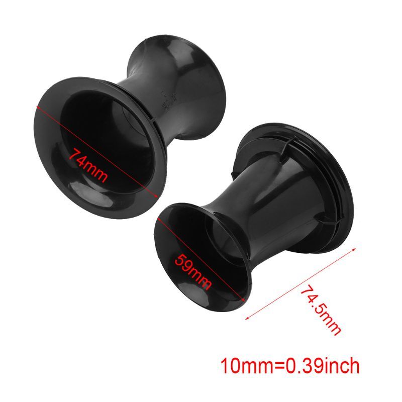2 Pcs Speaker Tubes for Accessories Vent Ventilation Connector Dedicated