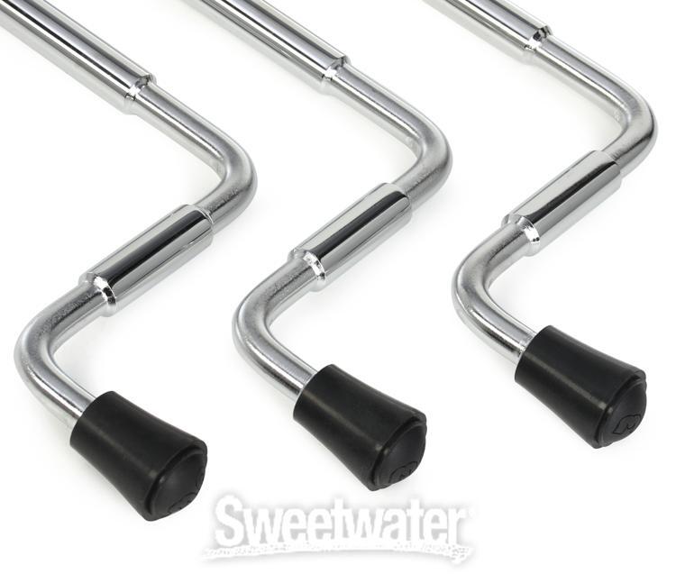 DW Floor Tom Leg Kit - Chrome