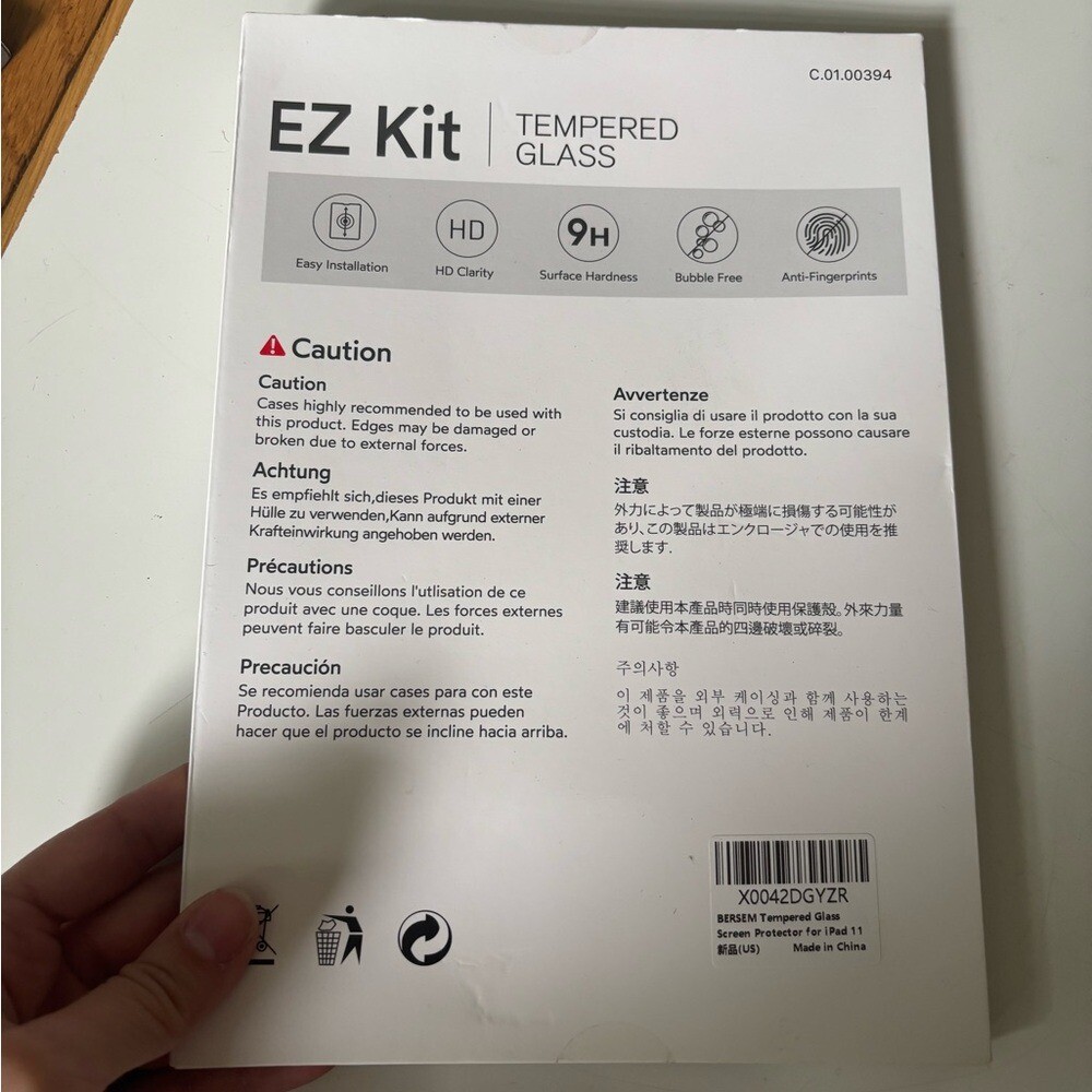 Bersem Align Master Screen Protector for iPad Pro 11 inch