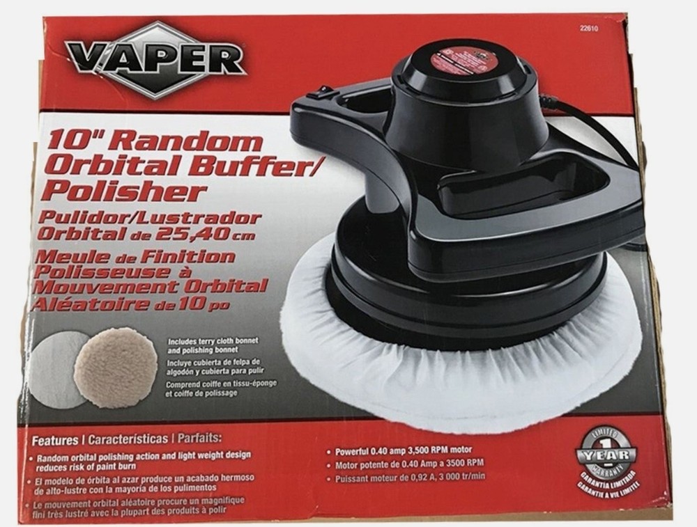 Vaper 10" Orbital Buffer / Polisher