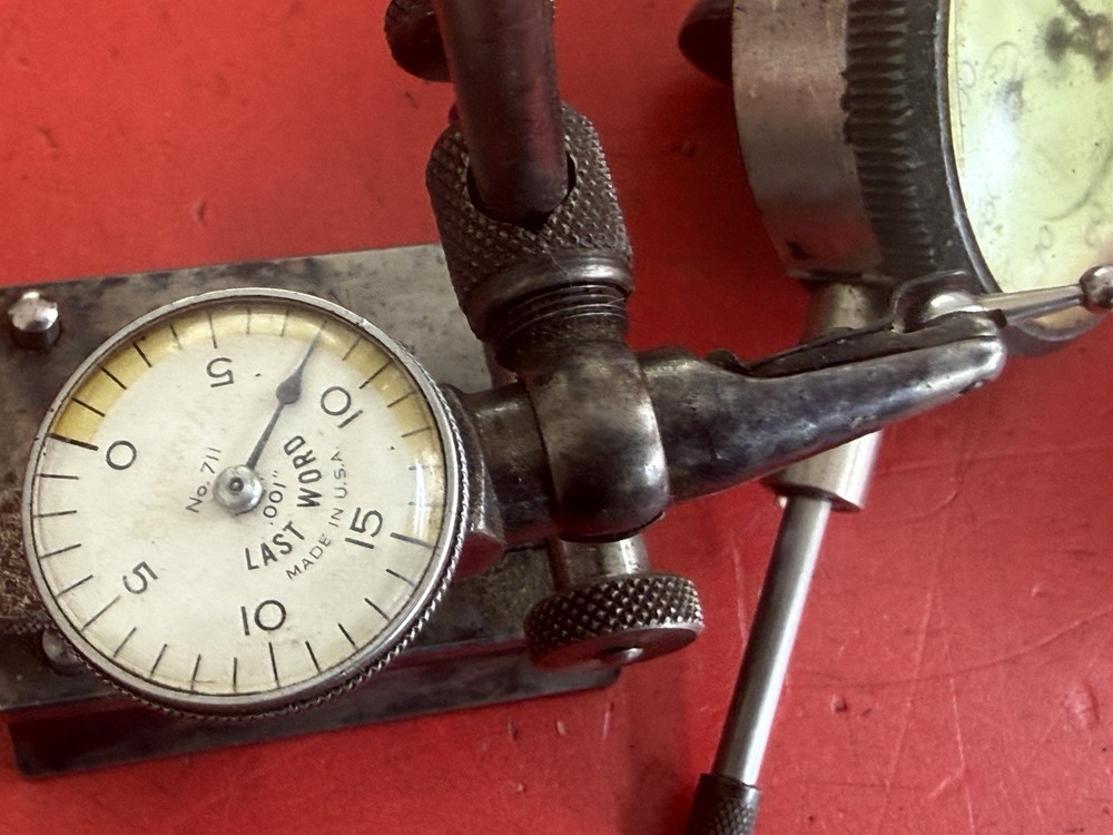 Granite Surface Comparator Stand With Indicators And Surface Gage