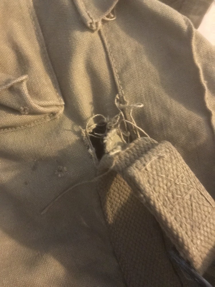 WWII US Army M1941 10th Mountain Division Backpack Rucksack & Frame w/10 on Face