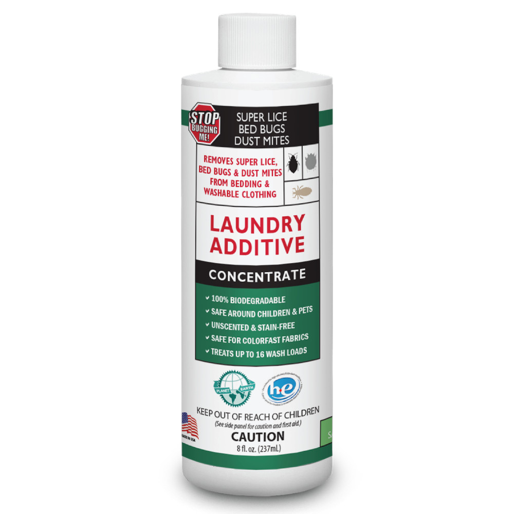 Stop Bugging Me!® Laundry Additive - Safe For All Fabric Types