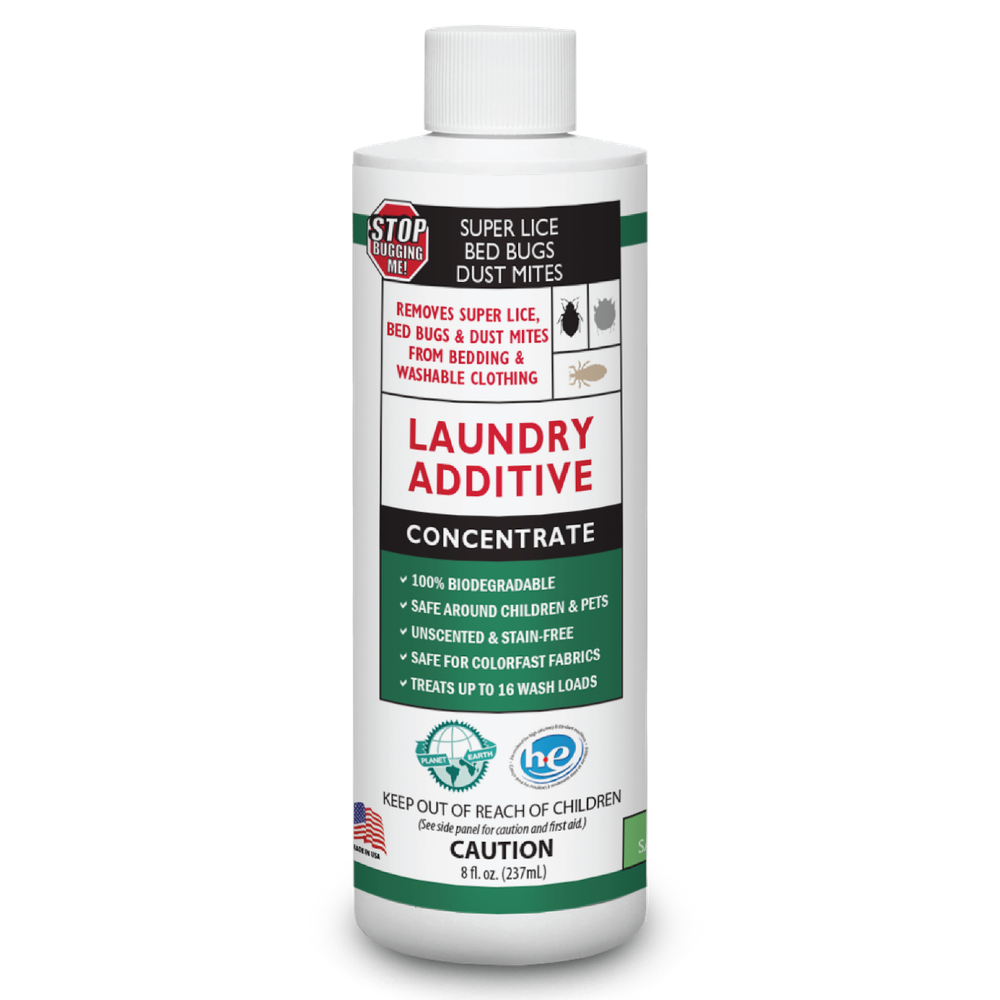 Stop Bugging Me!® Laundry Additive - Safe For All Fabric Types