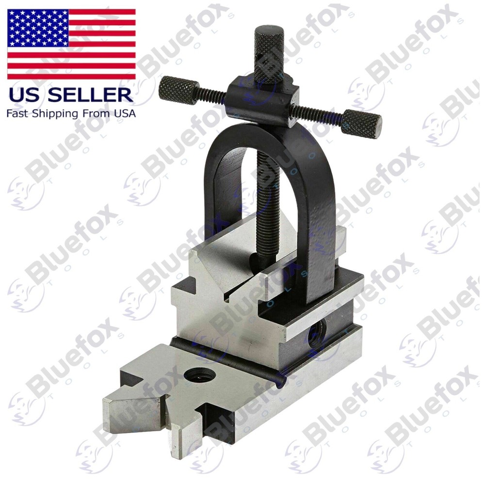 All angle V-block & clamp, Toolmakers' V-block & clamp--New Bluefox
