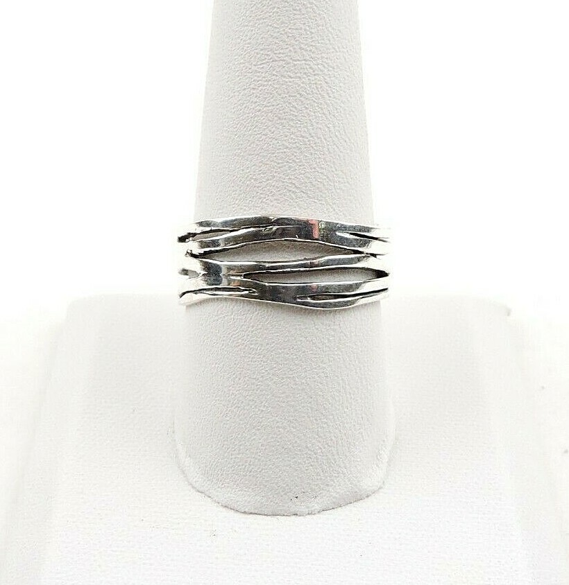Sterling Silver Modern Band Ring - Free Gift Packaging