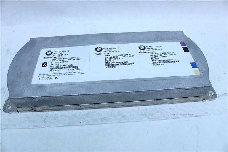 Used Telematics Interface Module fits: 2011 Bmw 750I Communication telematics co